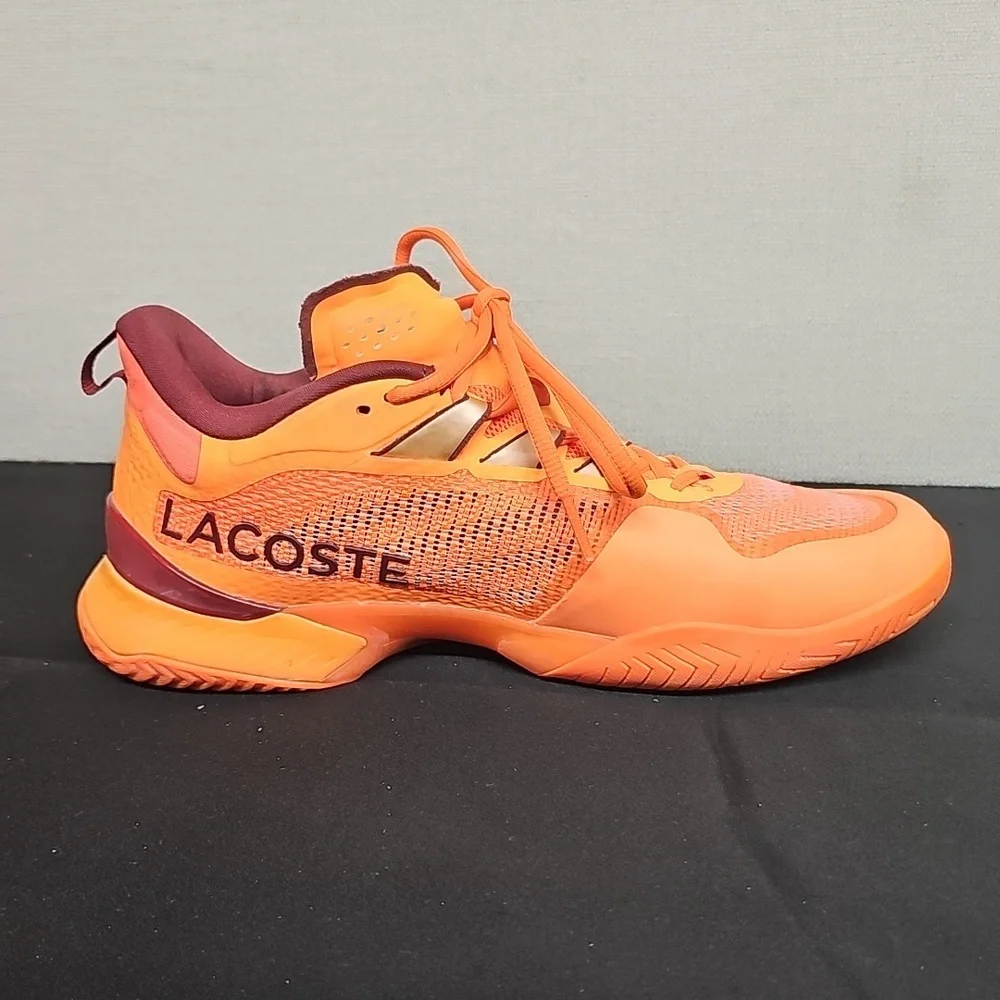 Lacoste Orange Athletic Shoes - Picture 8 of 10